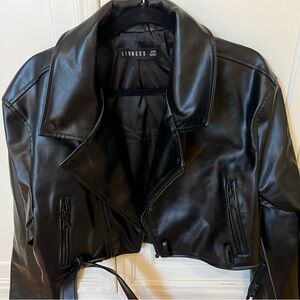 Brand new XXS lioness leather jacket